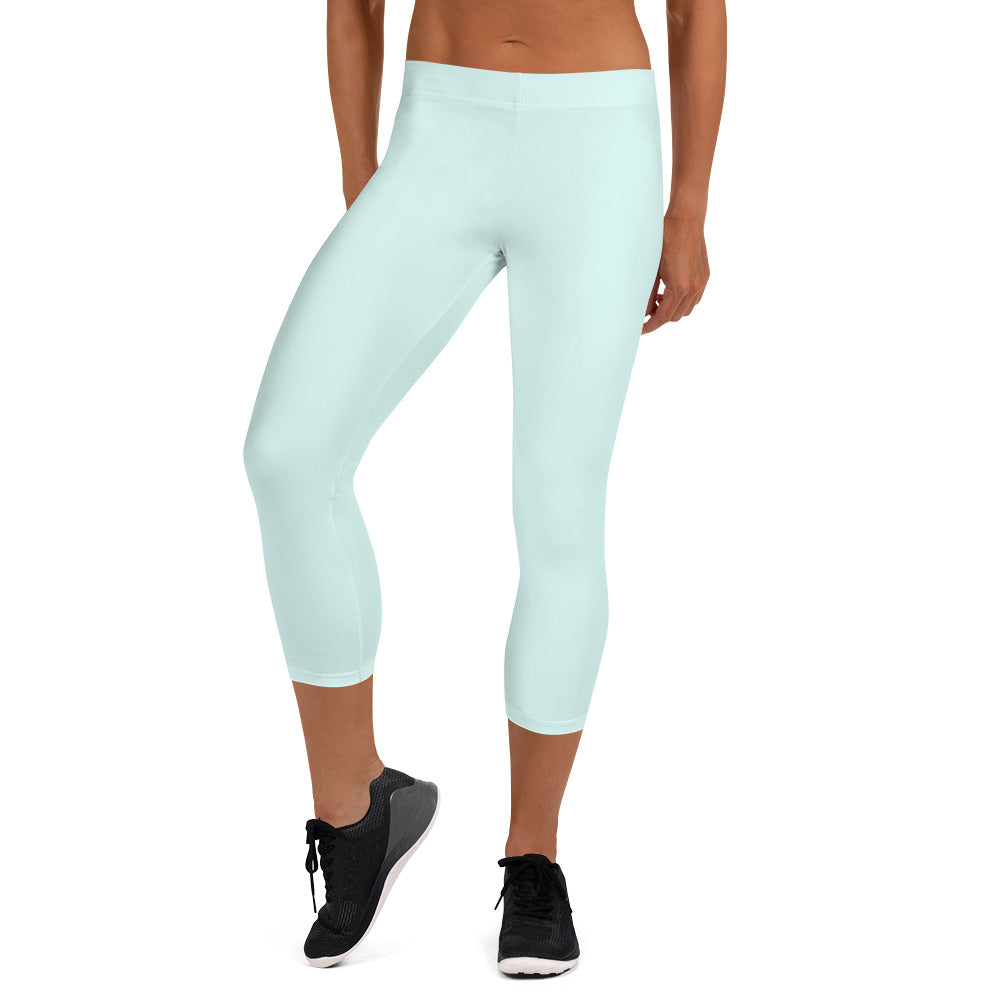 Polar Pearl Women's Capri Leggings - FLAKOUT