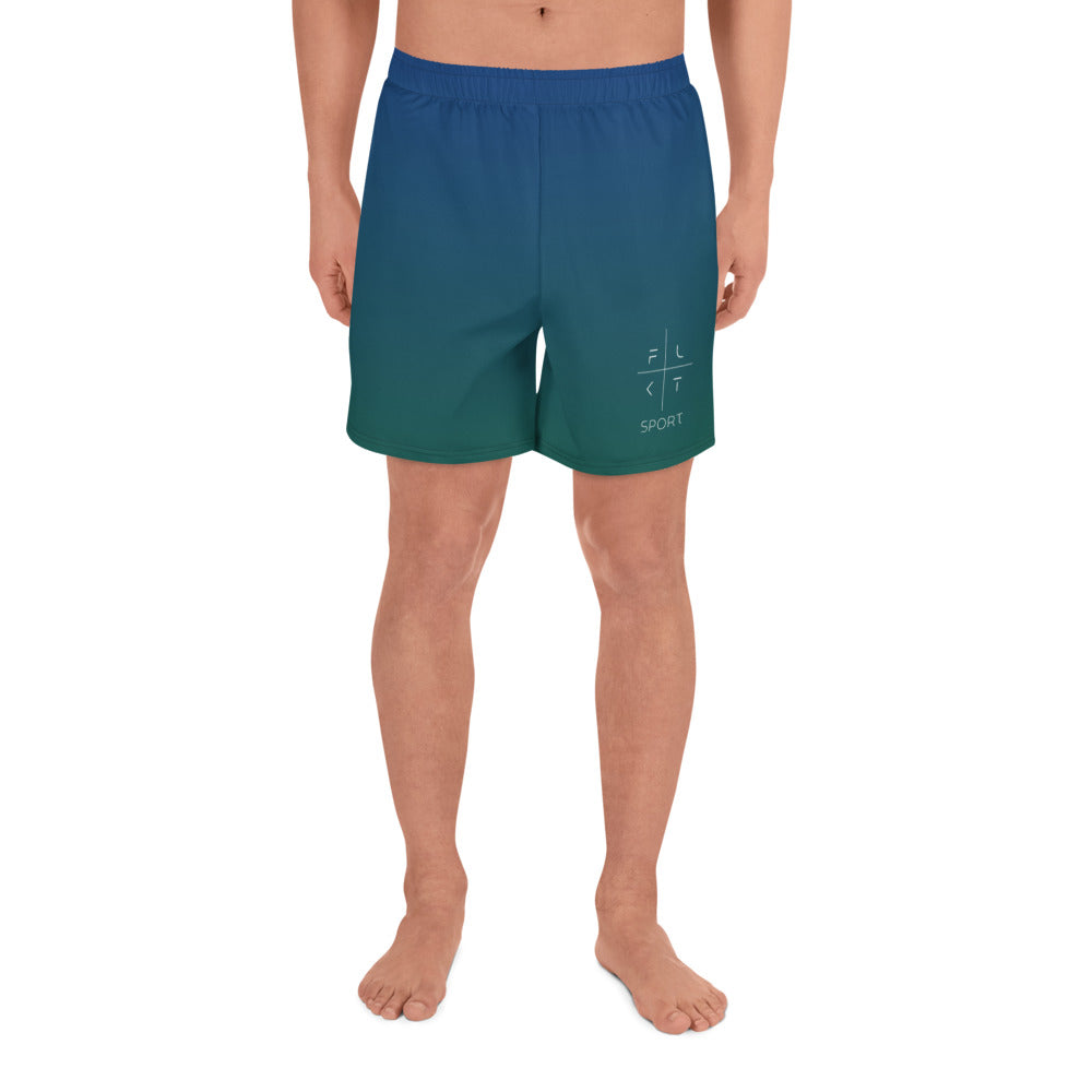 FLAKOUT Sport Sapphire Shadow Men's Recycled Shorts - FLAKOUT