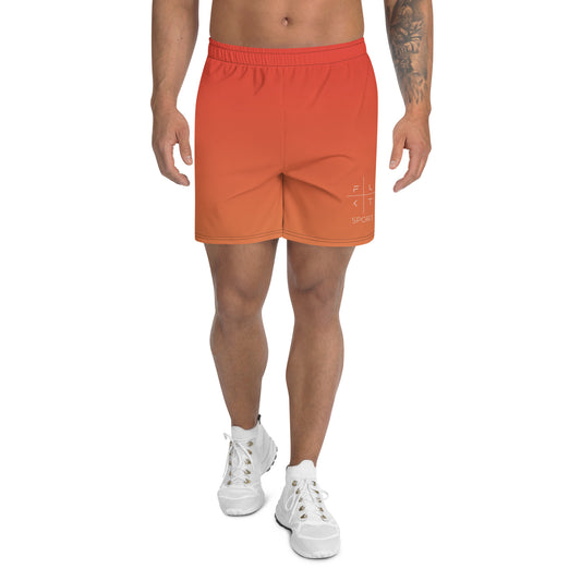 FLAKOUT Sport Flame Kissed Men's Recycled Athletic Shorts - FLAKOUT