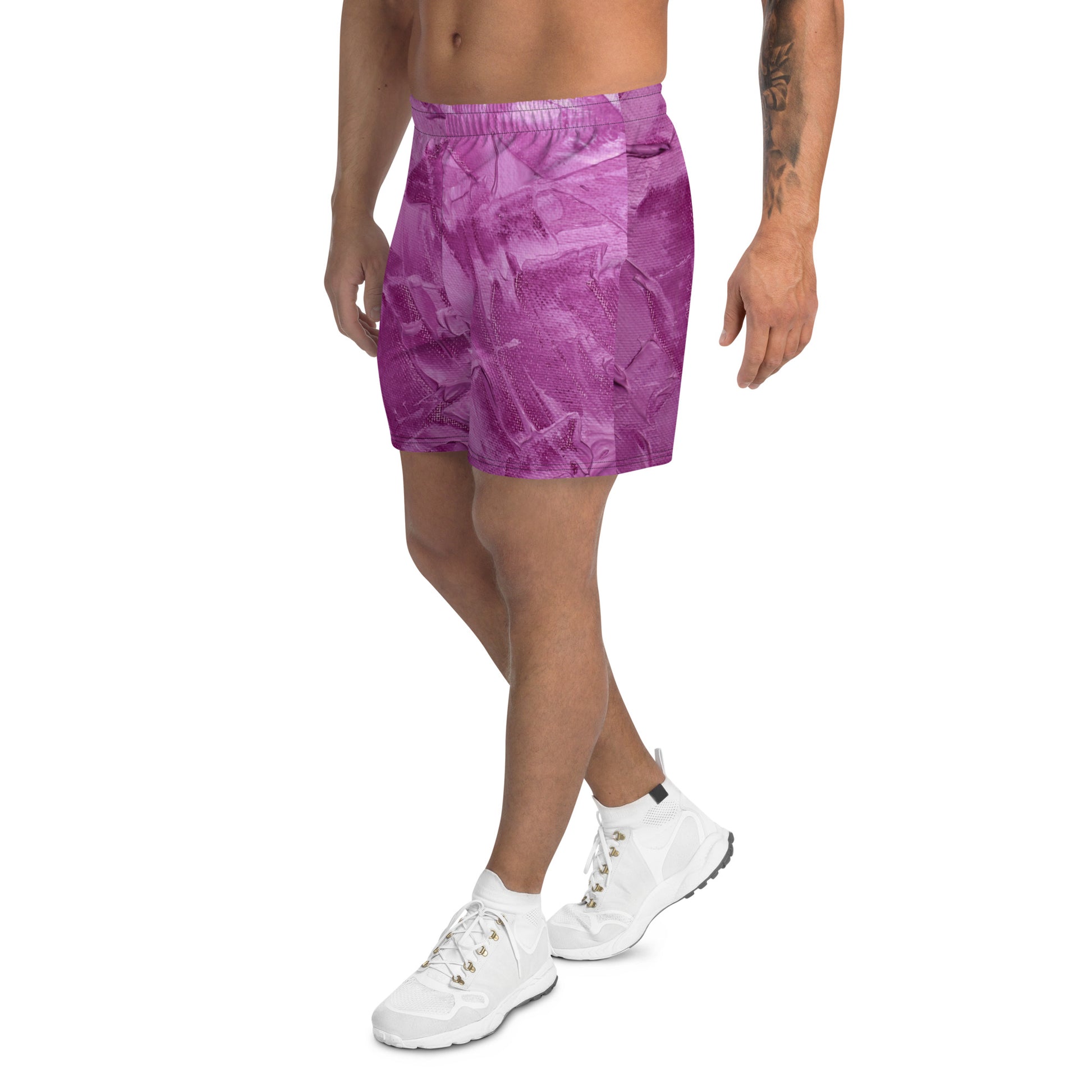 Ebonized Mulberry Men's Swim - Athletic Shorts - FLAKOUT