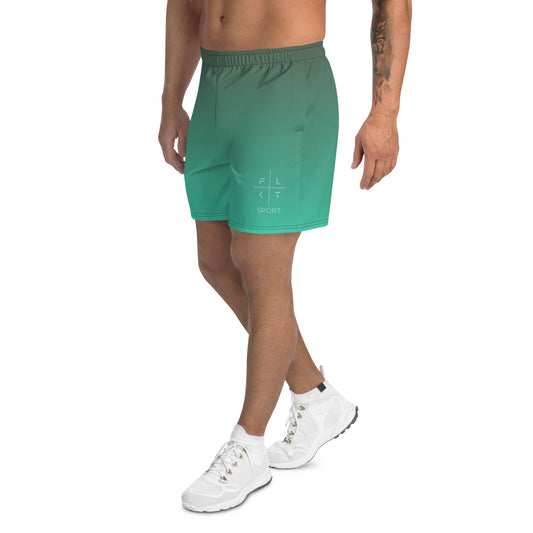 FLAKOUT Sport Ocean Breeze Men's Recycled Athletic Shorts - FLAKOUT