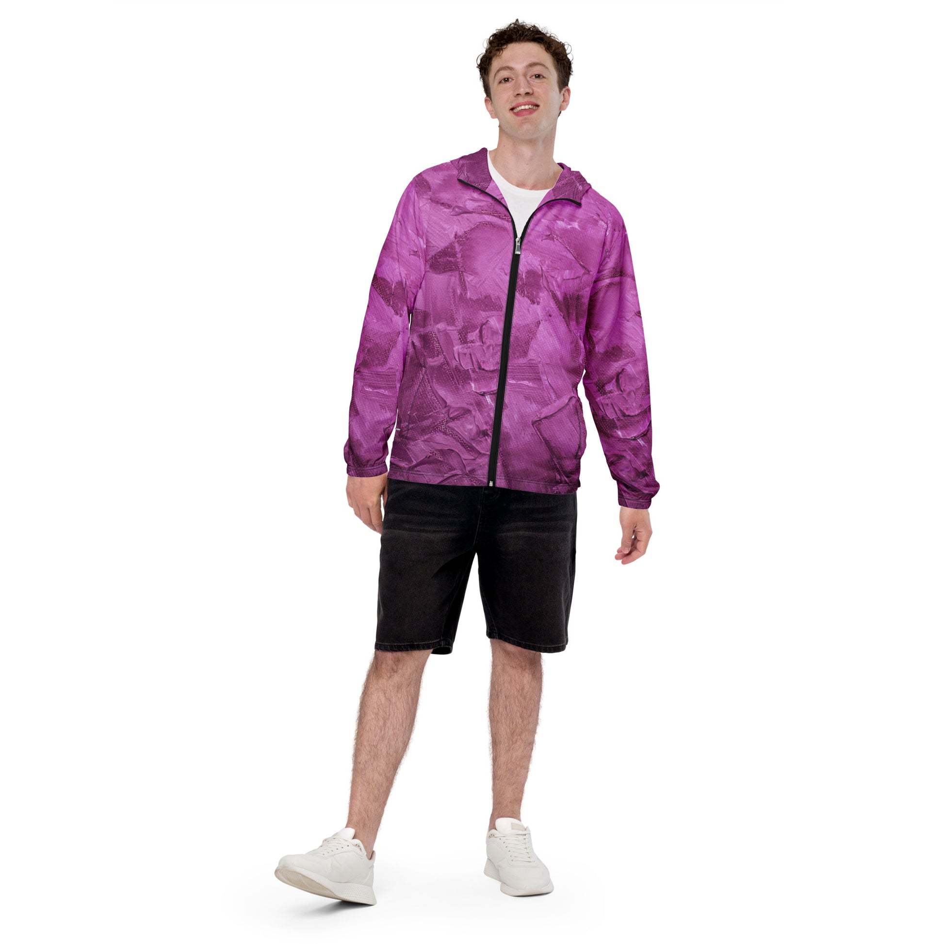 Ebonized Mulberry Waterproof Windbreaker - FLAKOUT