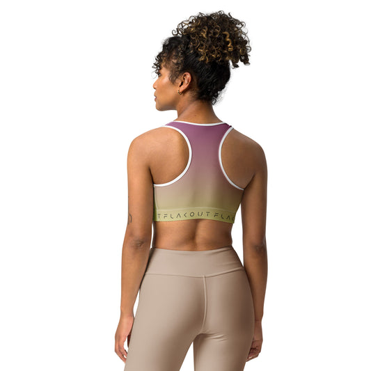 Midnight Symphony Women's Sports Performance Bra - FLAKOUT