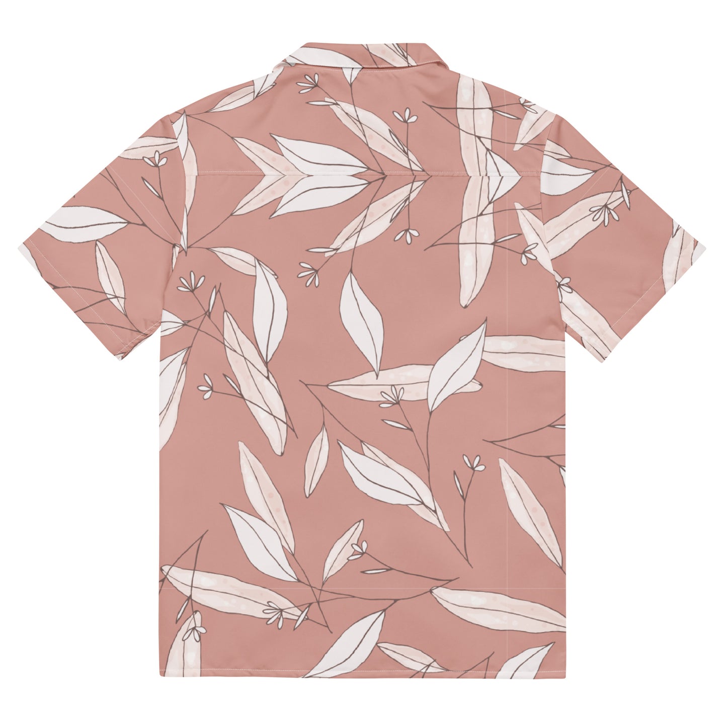 Feathered Finesse Button Shirt - FLAKOUT