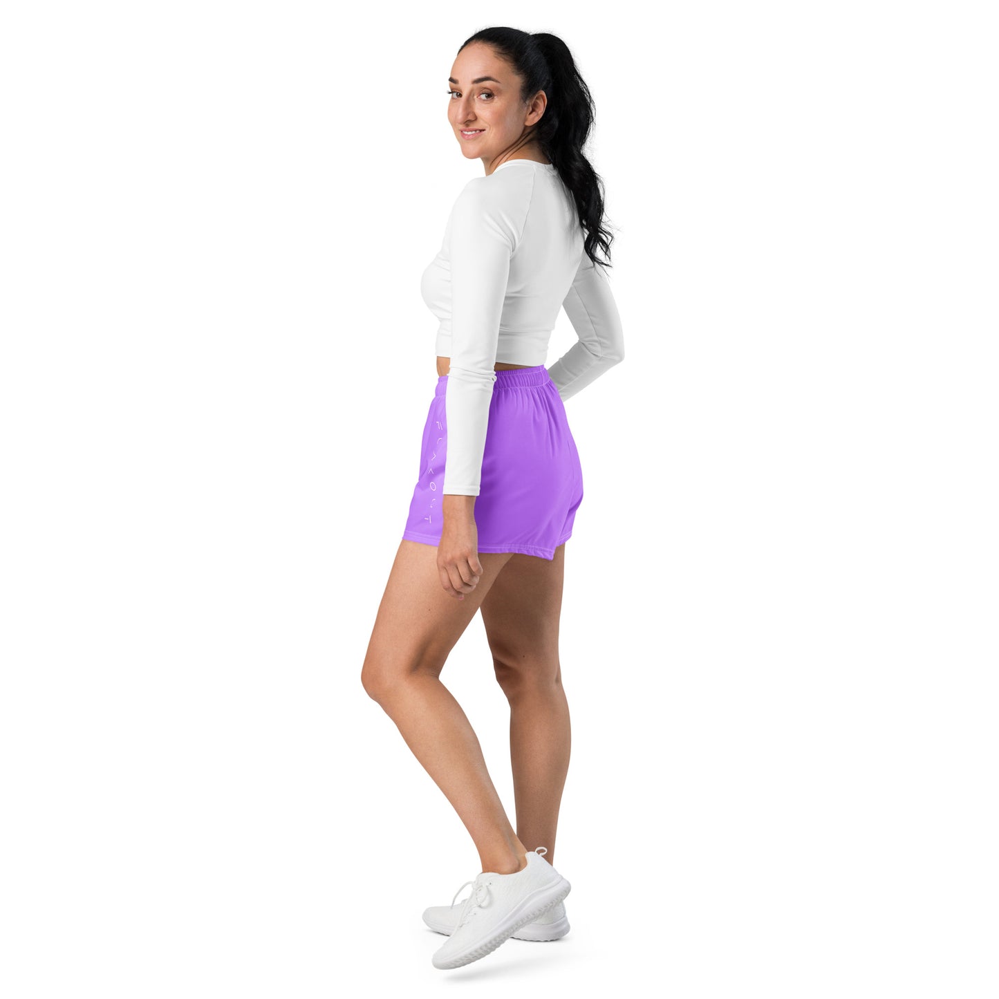 Mystic Orchid Women’s Recycled Shorts - FLAKOUT