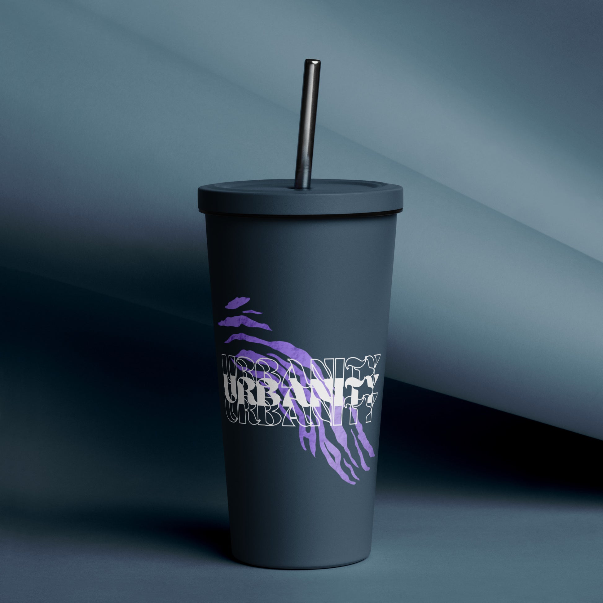 Streetwise Urbanity Insulated Tumbler With A Straw - FLAKOUT