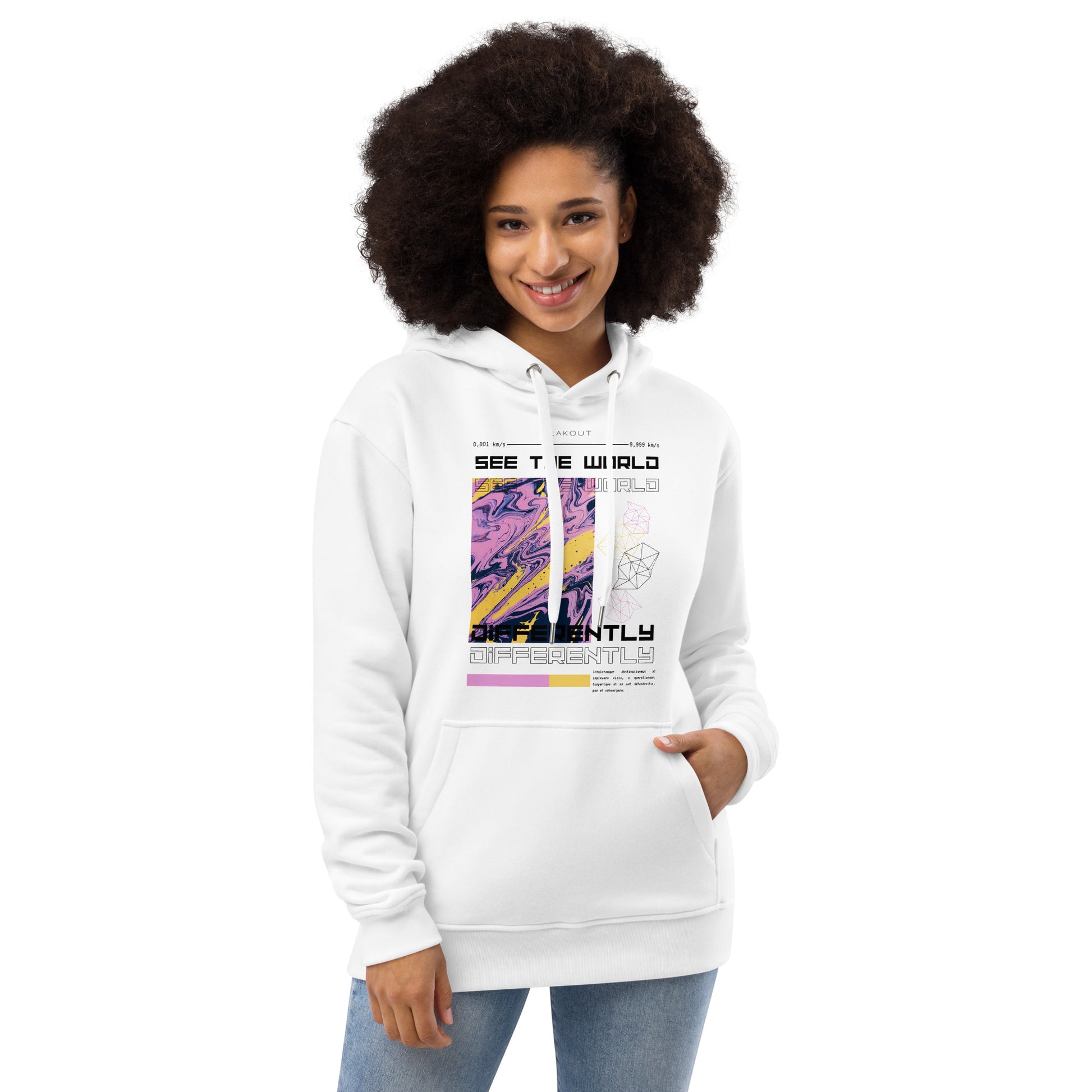 Divergent Horizon See The World Differently Hoodie - FLAKOUT