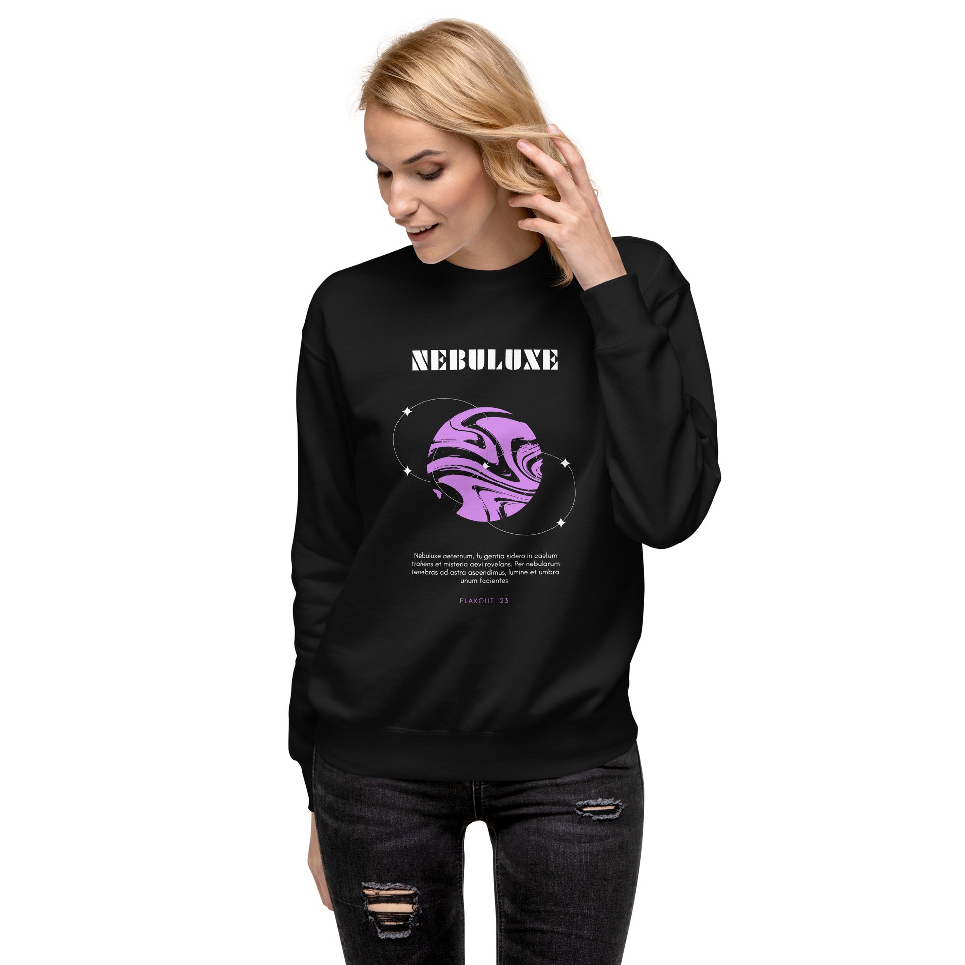 Nebuluxe Brilliance Sweatshirt - FLAKOUT