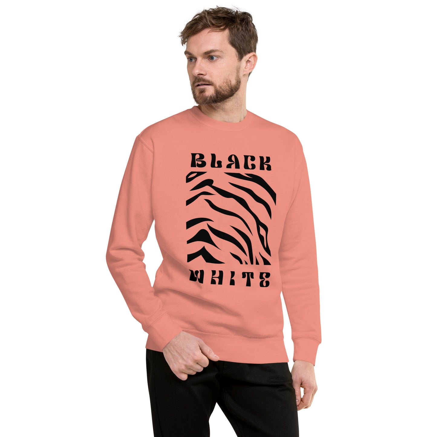 Opulent Onyx Tiger Sweatshirt - FLAKOUT