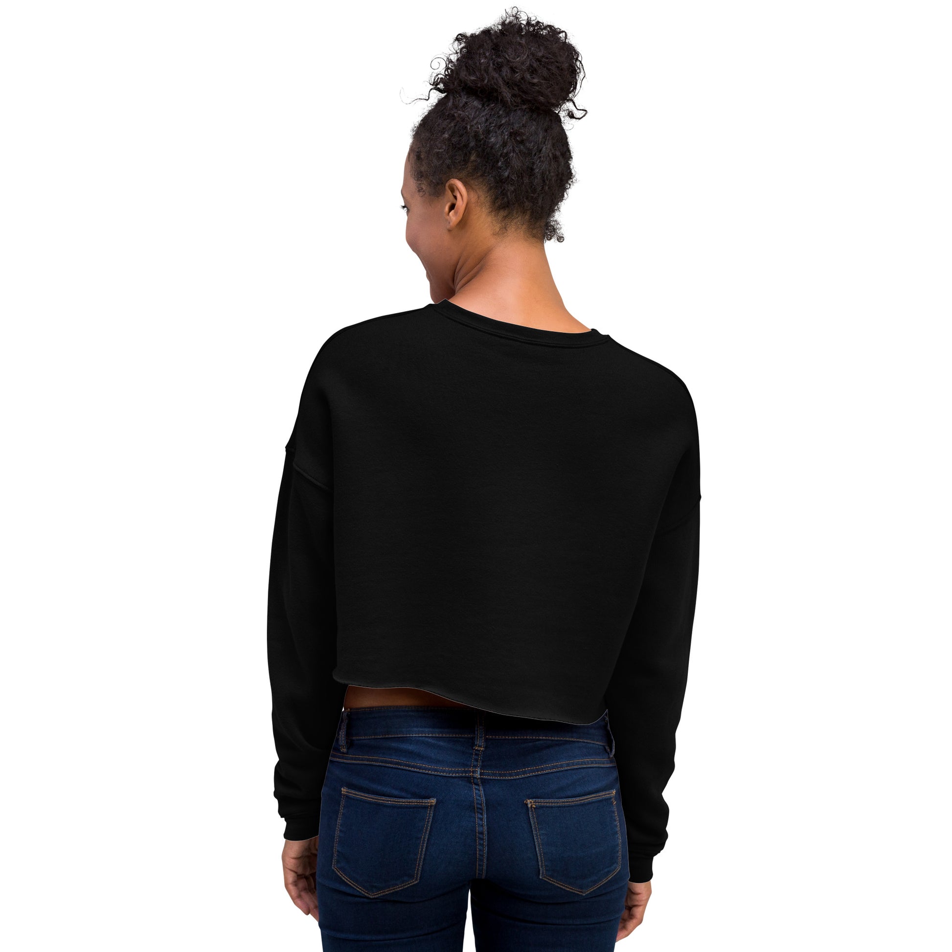 Calm Women's Crop Sweatshirt - FLAKOUT