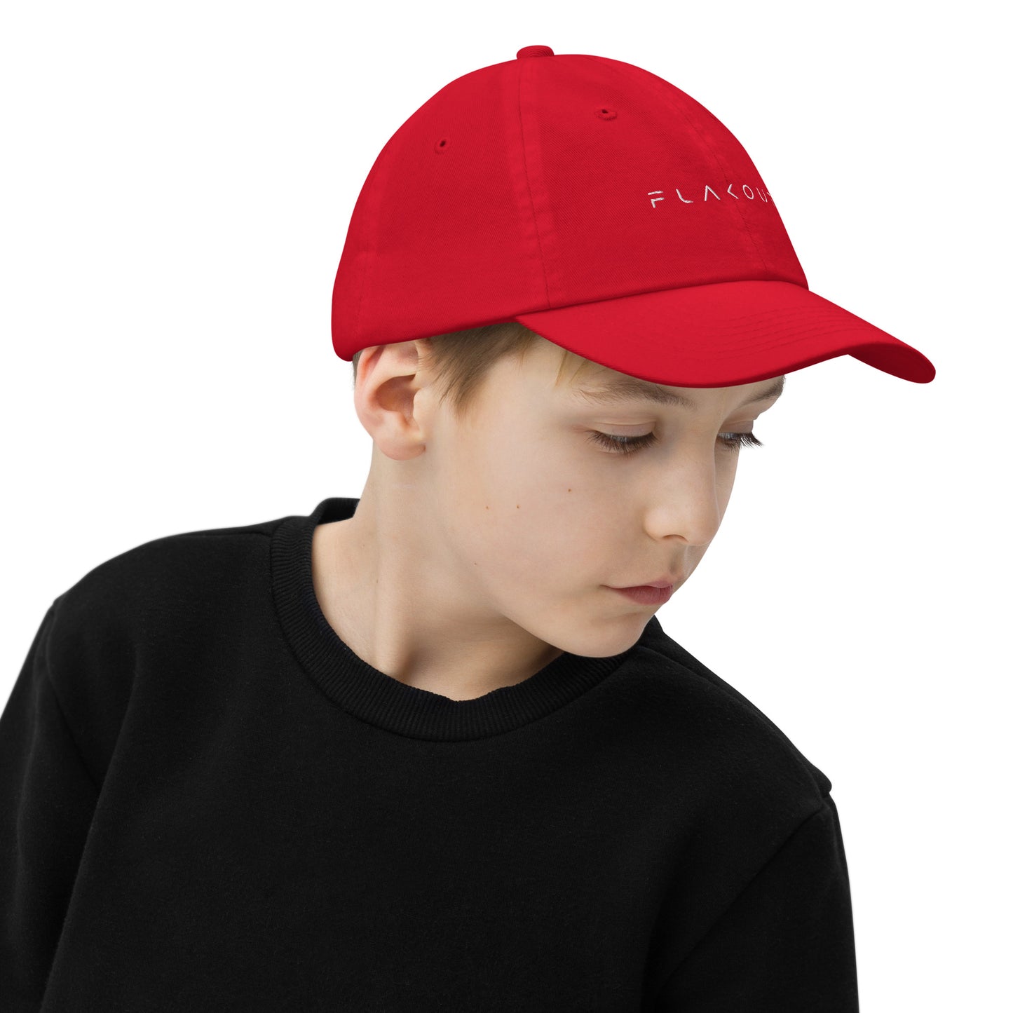 FLAKOUT Logo Embroidered Kid's Baseball Cap