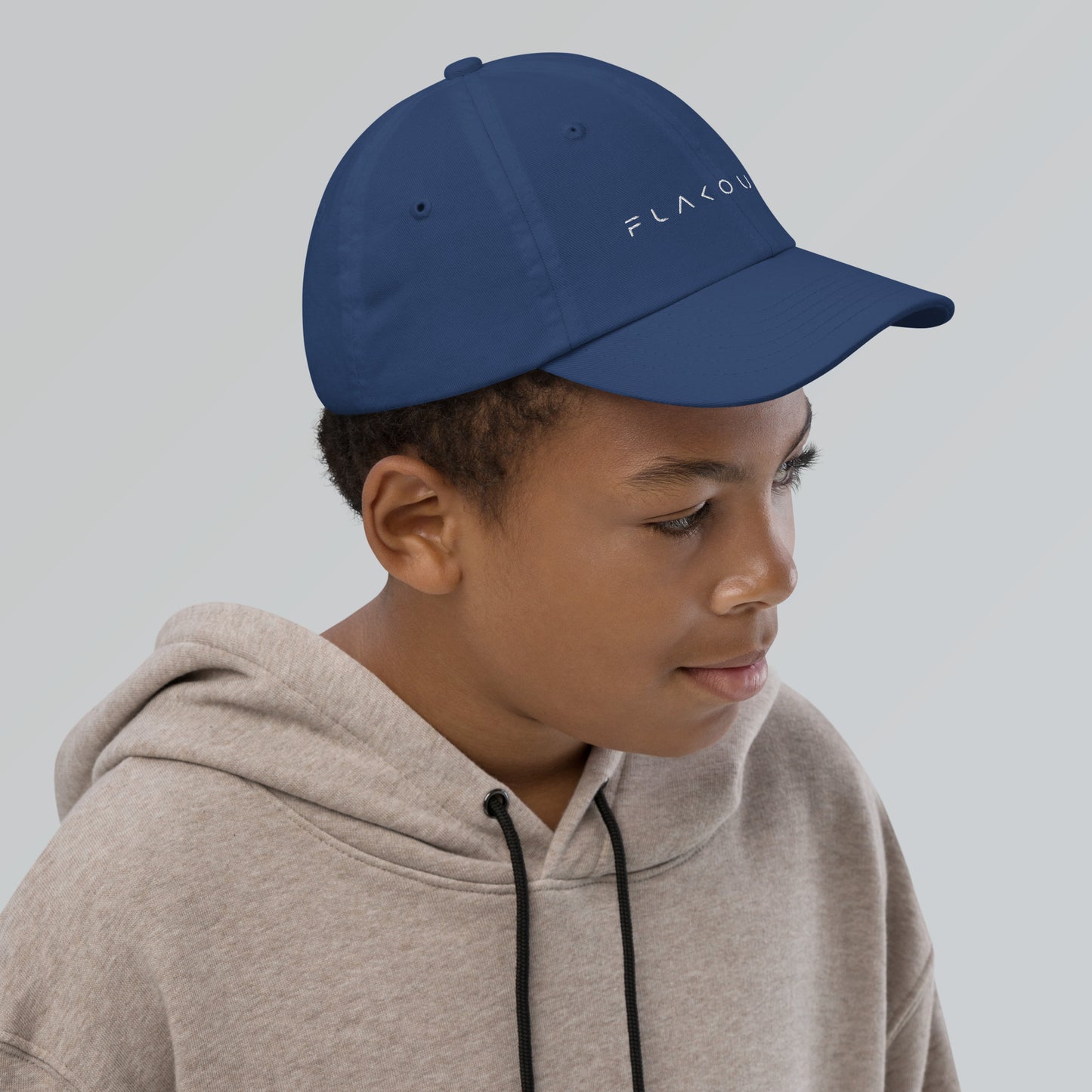 FLAKOUT Logo Embroidered Kid's Baseball Cap