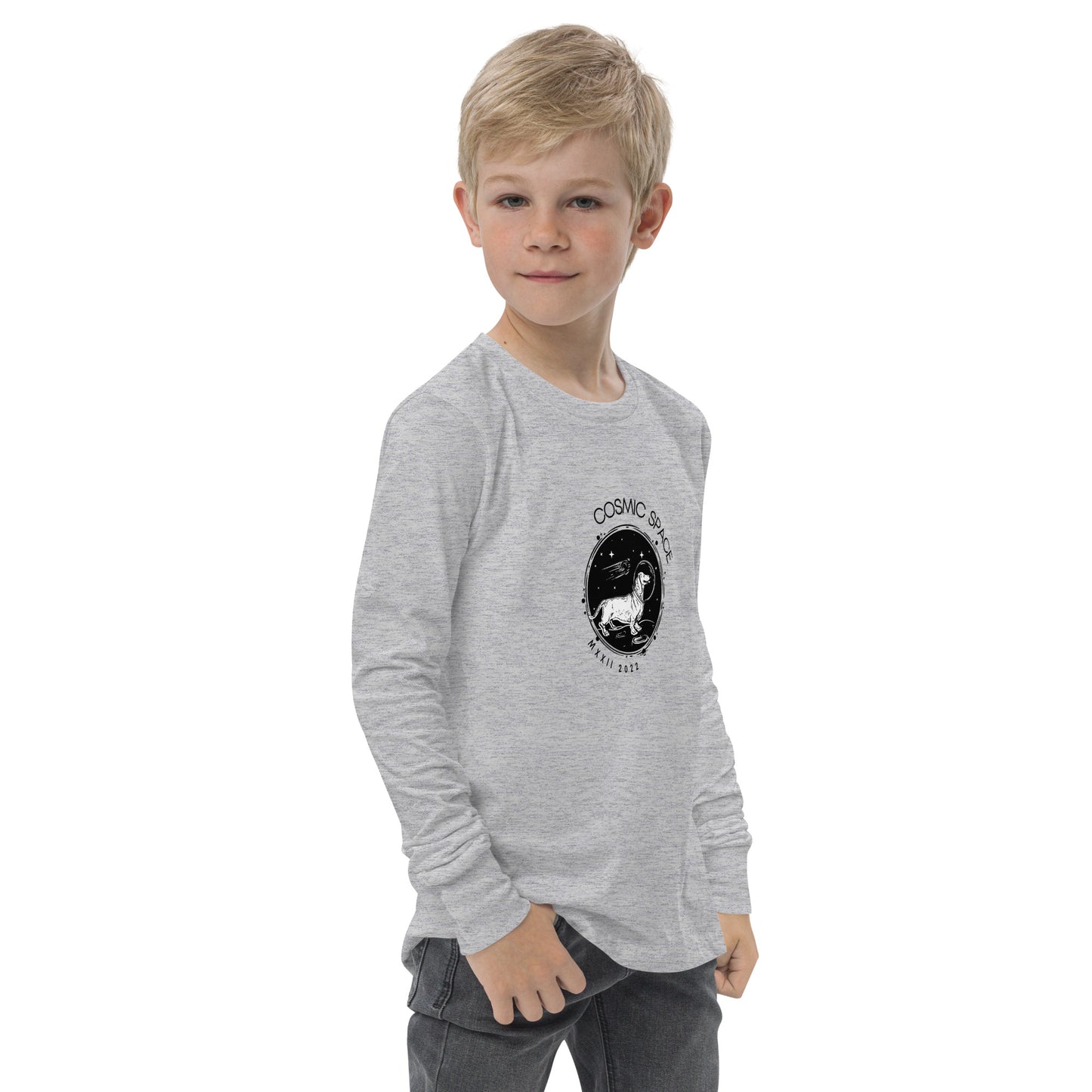 Kid's Long Sleeve Shirt Cosmic Space - FLAKOUT