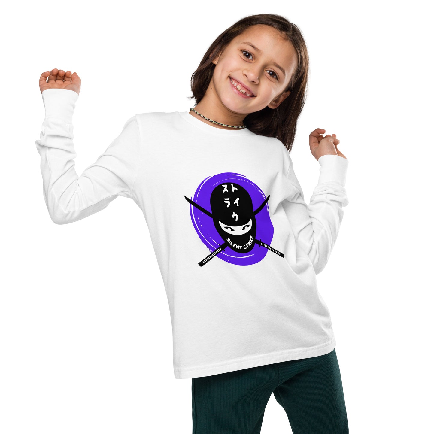 Silent Strike Unisex Kid's Long Sleeve Tee - FLAKOUT