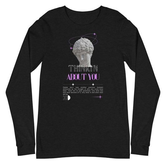 Mindfully Thinki'n About You Long Sleeve Tee - FLAKOUT