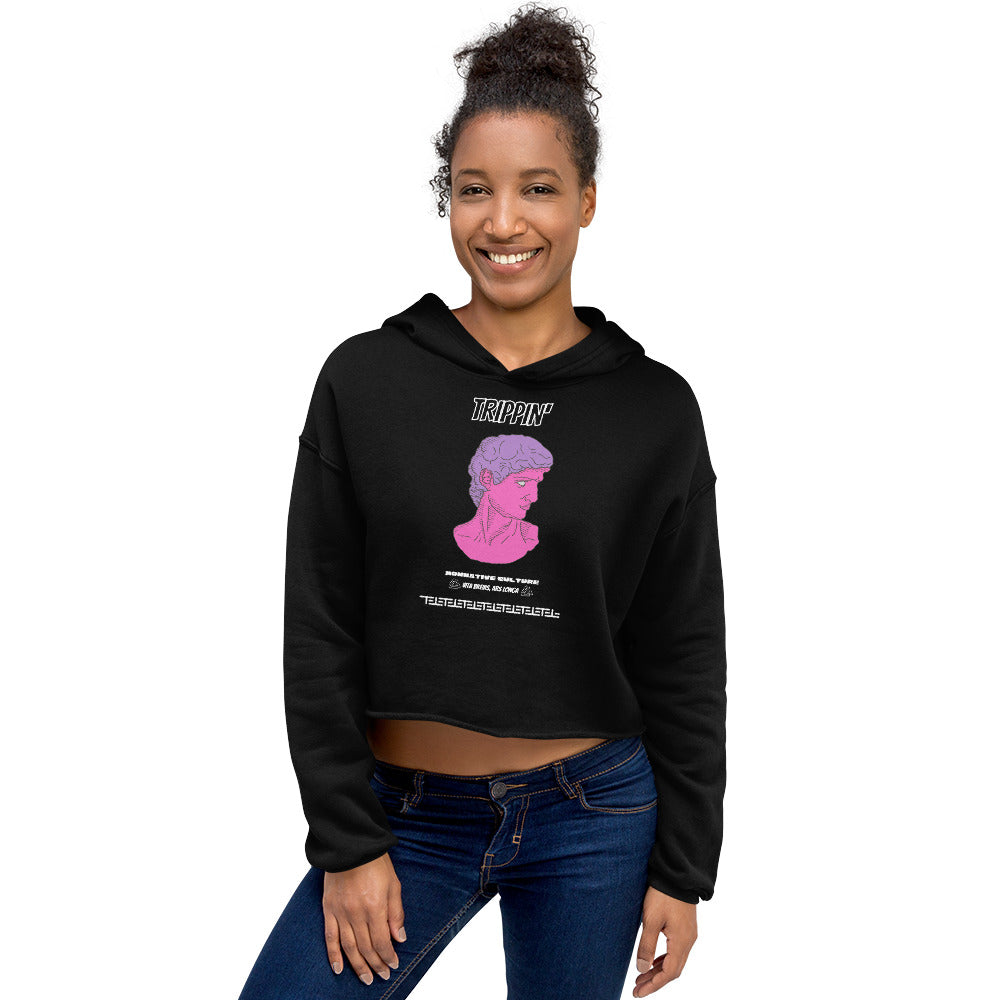 Nonnotine Dreamscape Trippin Women's Crop Hoodie - FLAKOUT